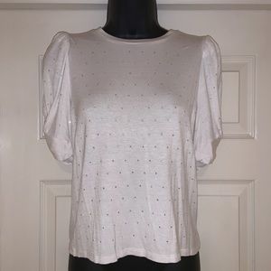 Generation ‼️SALE‼️ Love Amelia Crystal Puff Sleeve –– NWT